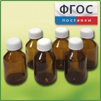 Набор склянок для растворов реактивов 30 миллилитров (6 штук) - fgospostavki.ru - Семёнов