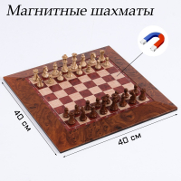 Шахматы магнитные доска и фигуры из пластика - fgospostavki.ru - Семёнов