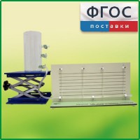 Прибор для демонстрации вязкости жидкости с цилиндром с отводами - fgospostavki.ru - Семёнов
