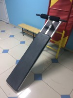 Доска для пресса навесная на шведскую стенку с двумя валиками (длина 1,5 метра) - fgospostavki.ru - Семёнов
