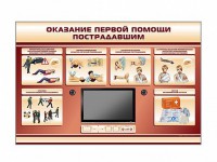 Многофункциональный интерактивный стенд-тренажер "Оказание первой помощи пострадавшим" для учащихся общеобразовательных учреждений - fgospostavki.ru - Семёнов