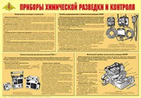 Плакат "Приборы химической разведки и контроля" - fgospostavki.ru - Семёнов