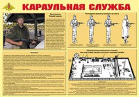 Плакат "Караульная служба" - fgospostavki.ru - Семёнов