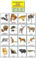 Раздаточные карточки "Дикие животные (2)" - fgospostavki.ru - Семёнов