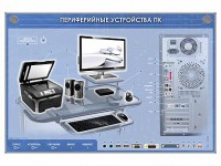 Электрифицированный информационный стенд-тренажер "Периферийные устройства персонального компьютера" с функцией контроля и обучения - fgospostavki.ru - Семёнов
