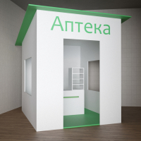 Игровой домик «Аптека» - fgospostavki.ru - Семёнов