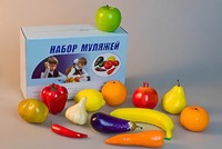 Набор муляжей для рисования (13 штук) - fgospostavki.ru - Семёнов
