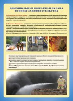 Комплект плакатов "Добровольная пожарная дружина" - fgospostavki.ru - Семёнов