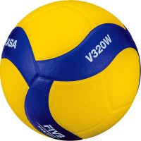 Мяч волейбольный Mikasa V320W (размер 5, синтетическая кожа, матчевый) - fgospostavki.ru - Семёнов
