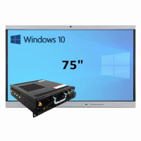 Интерактивная панель 75" (встроенный ПК, Win10) - fgospostavki.ru - Семёнов