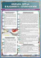 Стенд "Охрана труда в кабинете технологии" - fgospostavki.ru - Семёнов