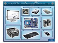 Электрифицированный учебно-информационный стенд "Устройство персонального компьютера" - fgospostavki.ru - Семёнов