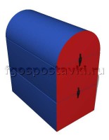 Сборный барьер-2 (3 элемента) - fgospostavki.ru - Семёнов