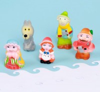 Набор резиновых игрушек «Красная шапочка» - fgospostavki.ru - Семёнов