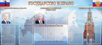 Стенд "Государство и право" - fgospostavki.ru - Семёнов