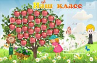 Стенд "Наш класс" Вариант 3 - fgospostavki.ru - Семёнов