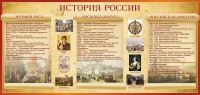 Стенд "История России" Вариант 2 - fgospostavki.ru - Семёнов