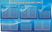 Стенд "Педагогический вестник" - fgospostavki.ru - Семёнов