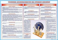 Стенд-уголок "Техника безопасности на уроках физики" - fgospostavki.ru - Семёнов