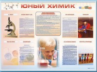 Стенд-уголок "Юный химик" - fgospostavki.ru - Семёнов