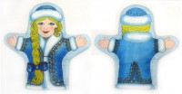 Кукла-рукавичка "Снегурочка" - fgospostavki.ru - Семёнов
