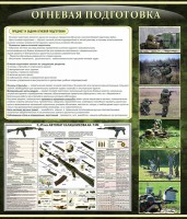 Стенд "Огневая подготовка" Вариант 3 - fgospostavki.ru - Семёнов