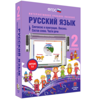 Русский язык 2 класс. Синтаксис и пунктуация. Лексика. Состав слова. Части речи - fgospostavki.ru - Семёнов