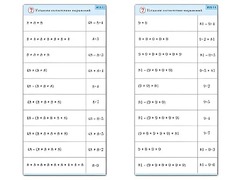 Комплект карточек (10) "Обучающий калейдоскоп. Умножение на 7, 8 и 9" - fgospostavki.ru - Семёнов