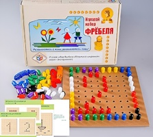 Игровой набор Фребеля "Мозаика со шнуровкой" (серия "Эксперимент") - fgospostavki.ru - Семёнов