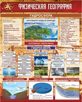 Стенд "Физическая география. Гидросфера" Вариант 1 - fgospostavki.ru - Семёнов
