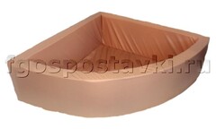 Сухой бассейн угловой полукруглый (без рисунка) - fgospostavki.ru - Семёнов
