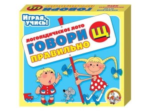 Лото логопедическое "Говори правильно Щ" - fgospostavki.ru - Семёнов