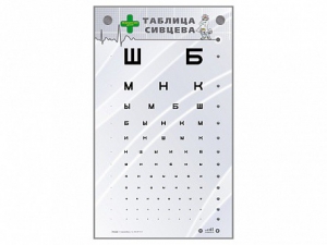 Интерактивный стенд "Таблица Сивцева" - fgospostavki.ru - Семёнов