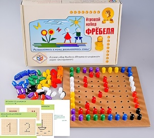 Игровой набор Фребеля "Мозаика со шнуровкой" (серия "Эксперимент") - fgospostavki.ru - Семёнов