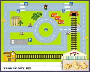 Игровой набор "Транспорт" - fgospostavki.ru - Семёнов