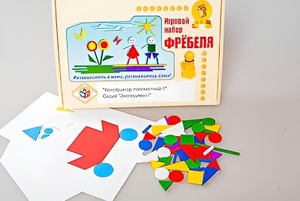 Игровой набор Фребеля "Конструктор плоскостной-1" (Серия "Эксперимент") - fgospostavki.ru - Семёнов