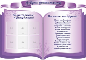 Стенд "Азбука достижений" (резной стенд из 3-х частей) - fgospostavki.ru - Семёнов