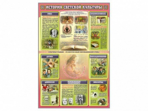 Стенд "История светской культуры" - fgospostavki.ru - Семёнов
