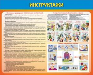 Стенд "Инструктажи" - fgospostavki.ru - Семёнов