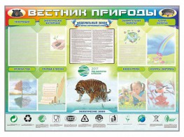 Стенд-уголок "Вестник природы" Вариант 1 - fgospostavki.ru - Семёнов