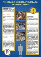 Комплект плакатов "Охрана труда на объекте" - fgospostavki.ru - Семёнов