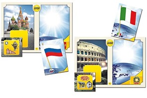 Настольно-печатная игра "Флаги стран мира 1. Европа" - fgospostavki.ru - Семёнов