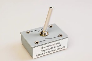 Выключатель двухполюсный (демонстрационный) - fgospostavki.ru - Семёнов