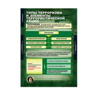 Комплект таблиц. ОБЖ. Терроризм. - fgospostavki.ru - Семёнов