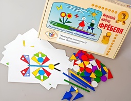 Игровой набор Фребеля "Конструктор плоскостной-3" (Серия "Эксперимент") - fgospostavki.ru - Семёнов