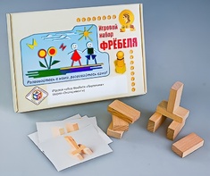 Игровой набор Фребеля "Кирпичики" (серия "Эксперимент") - fgospostavki.ru - Семёнов