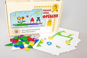 Игровой набор Фребеля "Конструктор плоскостной-2" (Серия "Эксперимент") - fgospostavki.ru - Семёнов