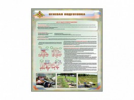 Стенд "Огневая подготовка" Вариант 1 - fgospostavki.ru - Семёнов