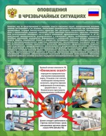 Стенд "Оповещения в чрезвычайных ситуациях" - fgospostavki.ru - Семёнов