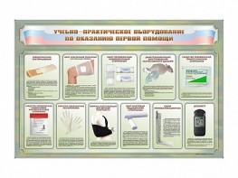 Стенды "Учебно-практическое оборудование по оказанию первой помощи" - fgospostavki.ru - Семёнов